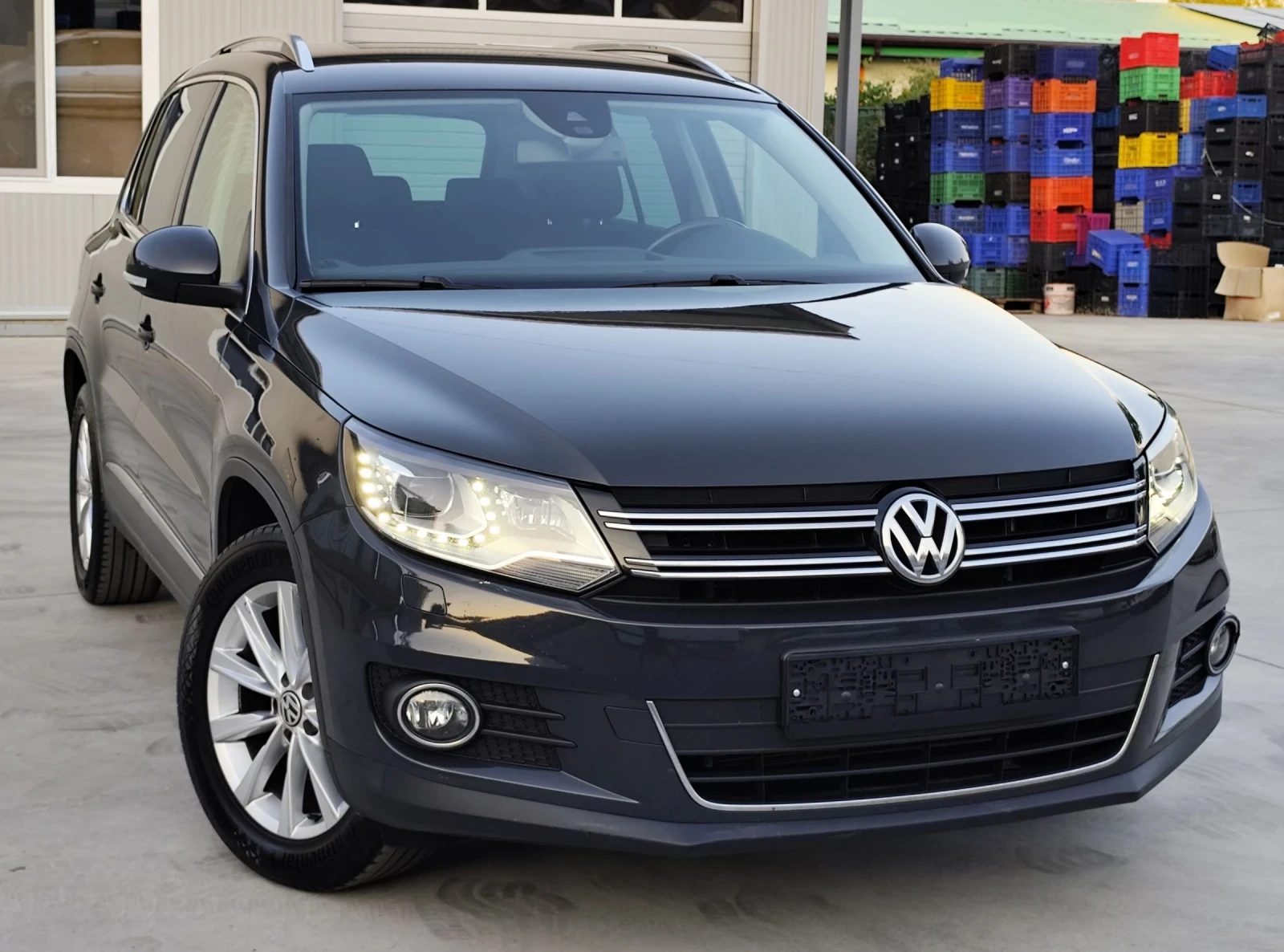 VW Tiguan 2.0TDI-LED-NAVI-BI-XENON-КАМЕРА-F1-ВОЛАН-EURO-6