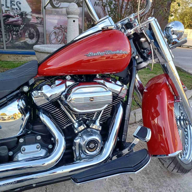 Harley-Davidson Softail FLDE Deluxe Chicano Style, снимка 7 - Мотоциклети и мототехника - 52294414