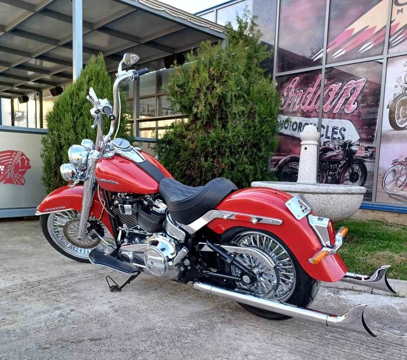 Harley-Davidson Softail FLDE Deluxe Chicano Style, снимка 5 - Мотоциклети и мототехника - 52294414