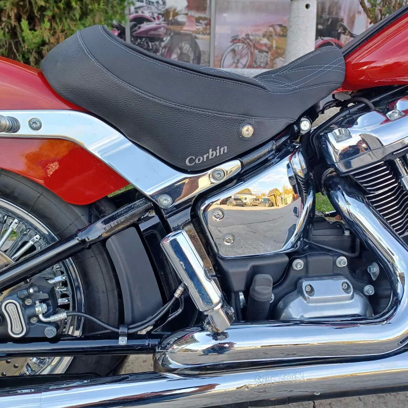 Harley-Davidson Softail FLDE Deluxe Chicano Style, снимка 8 - Мотоциклети и мототехника - 52294414