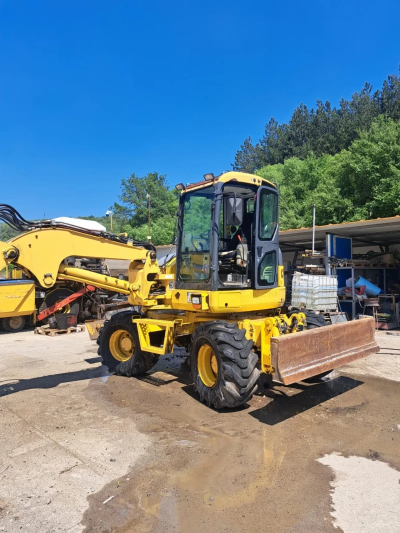 Багер Komatsu Pw98-mr, снимка 3 - Индустриална техника - 52433323