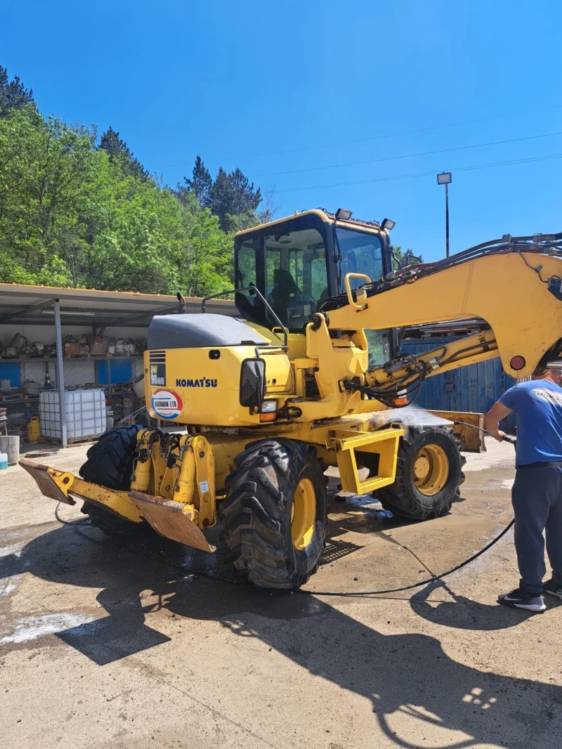Багер Komatsu Pw98-mr, снимка 5 - Индустриална техника - 52433323