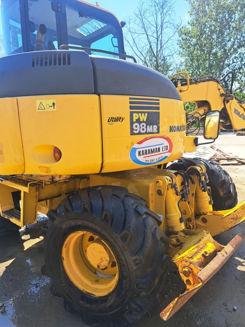 Багер Komatsu Pw98-mr, снимка 2 - Индустриална техника - 52433323