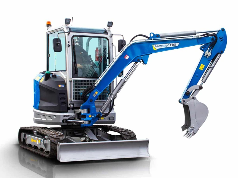 Багер Kubota GRAECUS EB40C - 4t, снимка 8 - Индустриална техника - 53467187