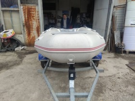 Надуваема лодка Собствено производство, снимка 1 - Воден транспорт - 44829733
