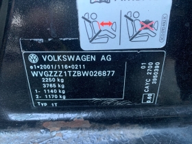 VW Touran 1.6tdi 105hp, снимка 7 - Автомобили и джипове - 41989620