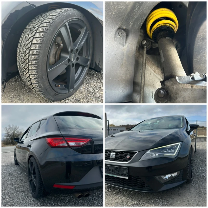 Seat Leon FR 1.8TSi DSG EURO 6 спортно окачване серв история, снимка 13 - Автомобили и джипове - 47943163