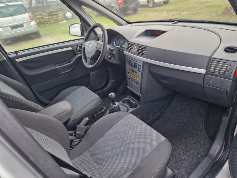 Opel Meriva 1.3cdti, 75кс, 07г.Климатроник, ИТАЛИЯ-Без ръжди , снимка 10 - Автомобили и джипове - 53466389