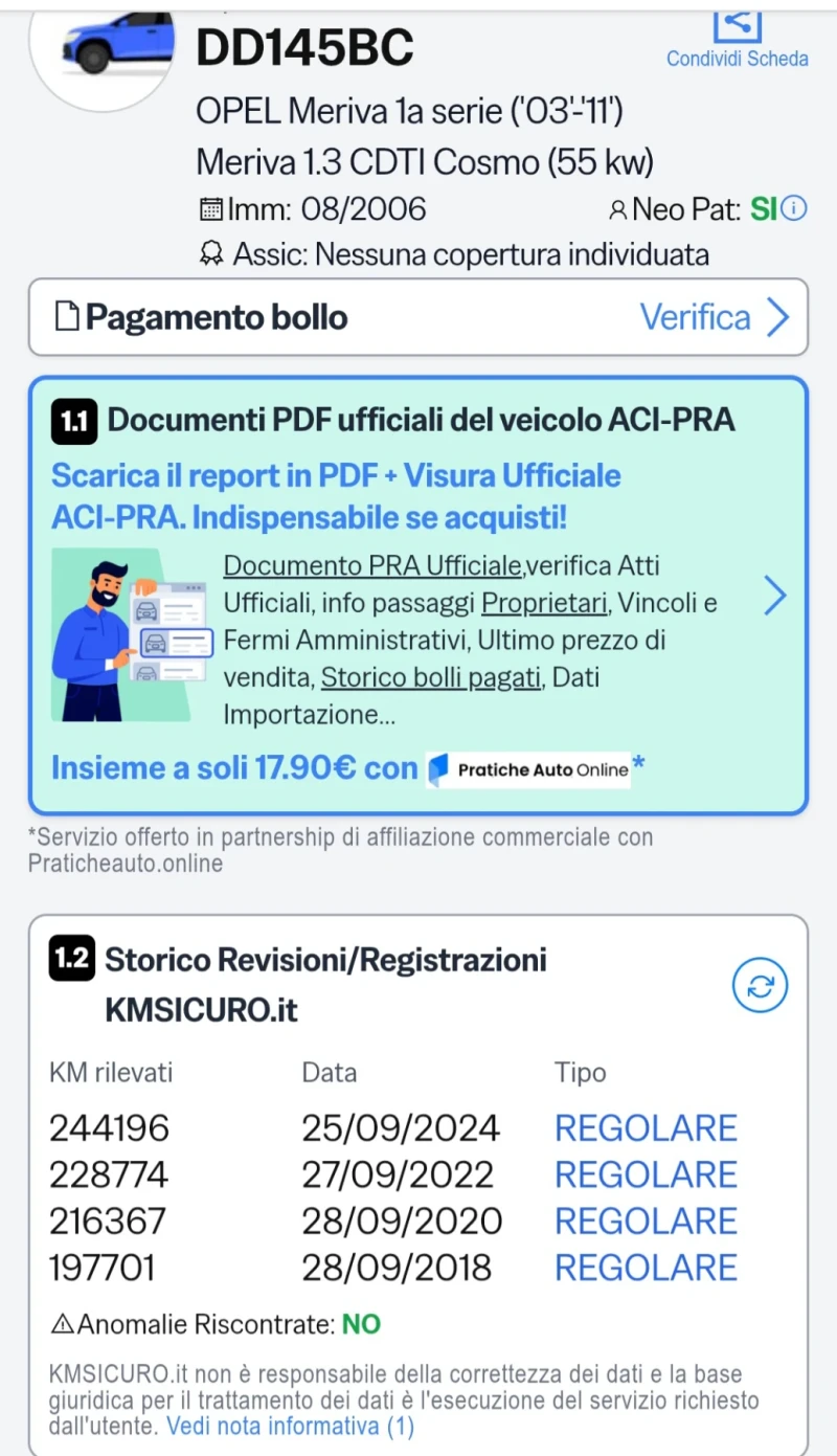 Opel Meriva 1.3cdti, 75кс, 07г.Климатроник, ИТАЛИЯ-Без ръжди , снимка 17 - Автомобили и джипове - 53466389