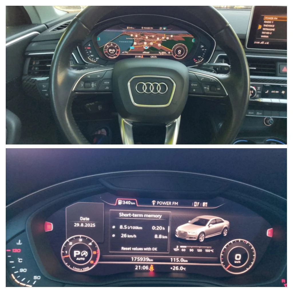 Audi A4 3.0TDI V6 Quattro/Matrix/S-line/DigitalCockpit - изображение 9