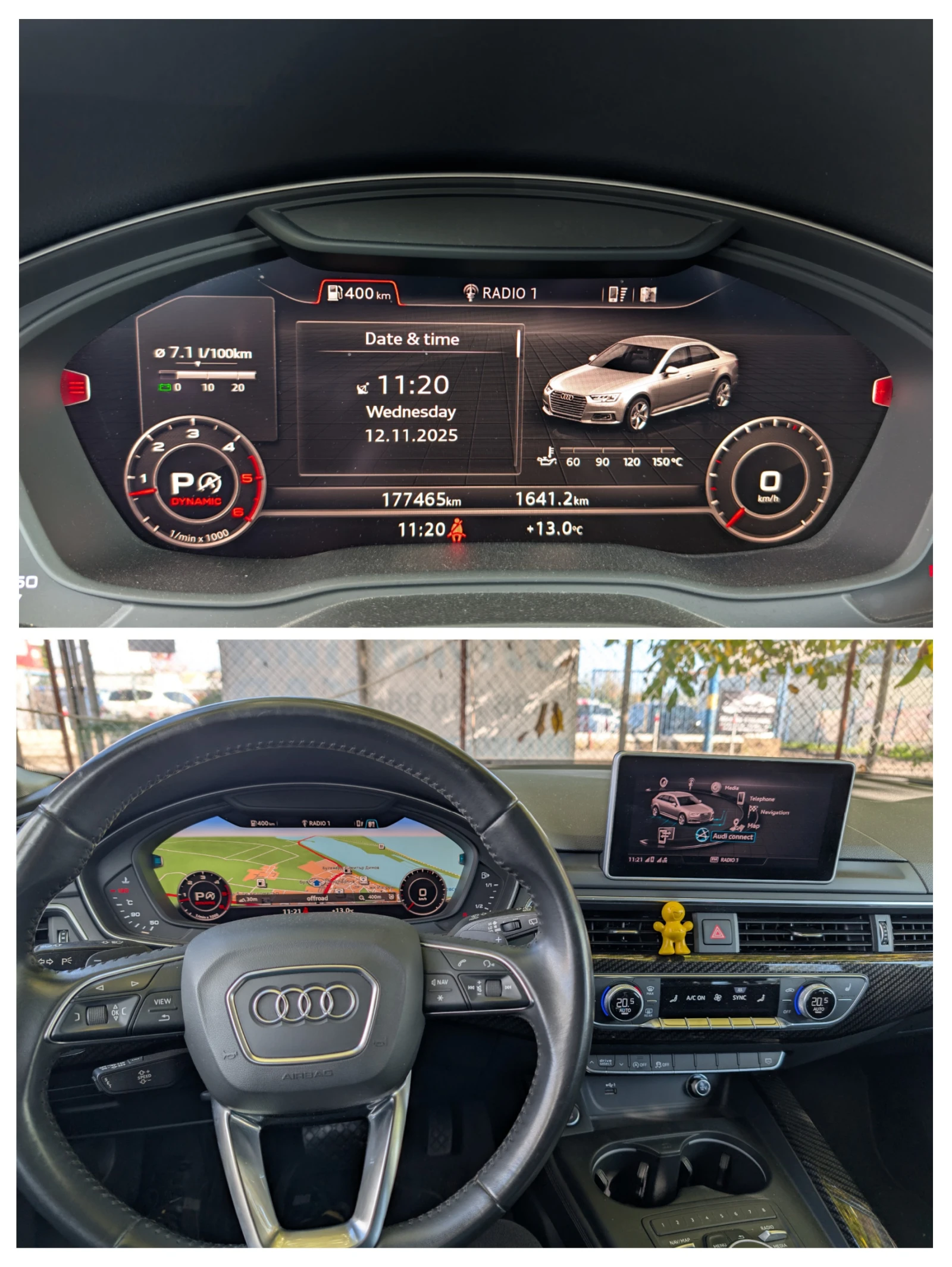 Audi A4 3.0TDI V6 Quattro/Matrix/S-line/DigitalCockpit | Mobile.bg   9