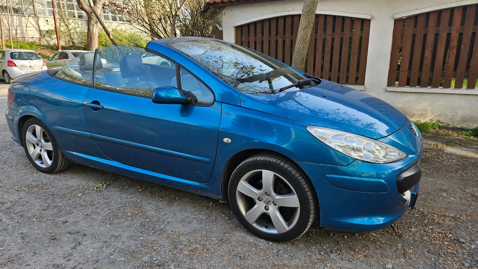 Peugeot 307 CC 2.0i 140к.с. ФЕЙСЛИФТ / КОЖА / НАВИГАЦИЯ, снимка 17 - Автомобили и джипове - 54333728
