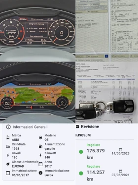 Audi Q5 2.0TDI/QUATTRO/190кс./LED/NDVI/БЛУТУТ/EURO 6B/ТОП, снимка 12