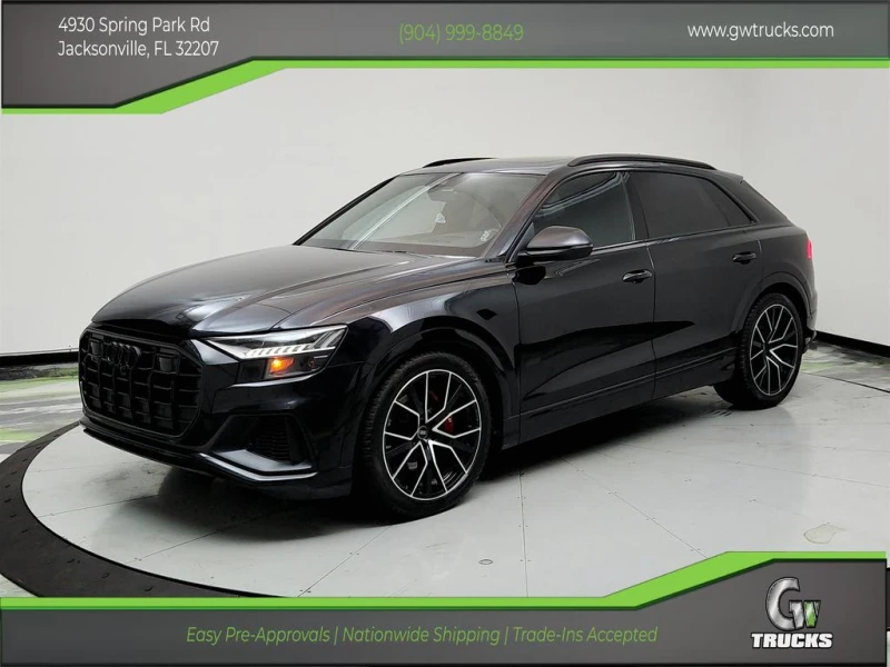 Audi SQ8 PREMIUM PLUS CARFAX АВТО КРЕДИТ , снимка 1 - Автомобили и джипове - 49607246