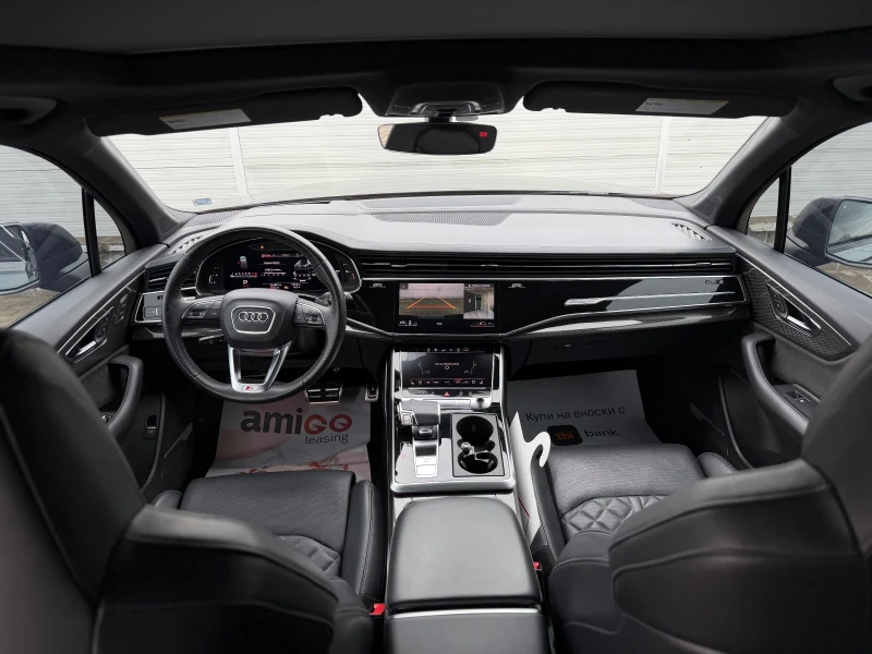 Audi SQ7 4.0TFSI* 7 МЕСТА * FULL * ТОП СЪСТОЯНИЕ * ЛИЗИНГ* , снимка 9 - Автомобили и джипове - 53384141
