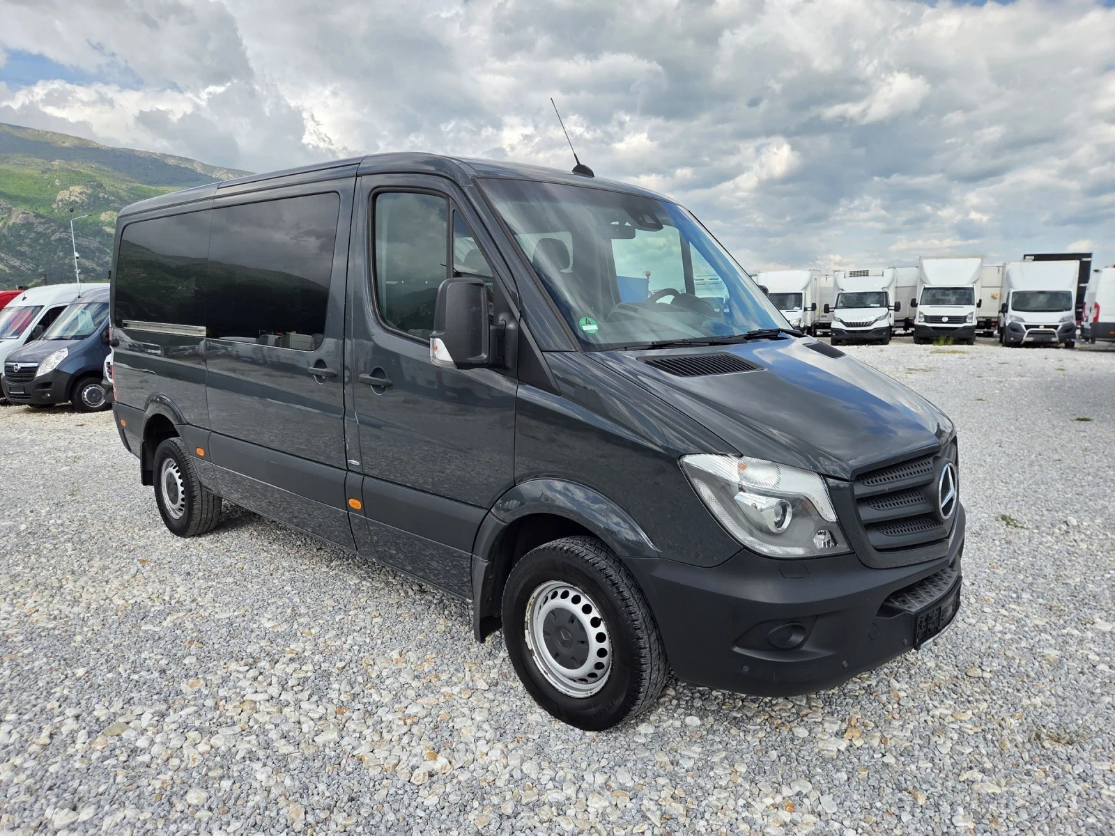 Mercedes-Benz Sprinter 319 CDI, 9 ������, ����������, �����, ����, LED, ����6 | Mobile.bg � ����������� 7