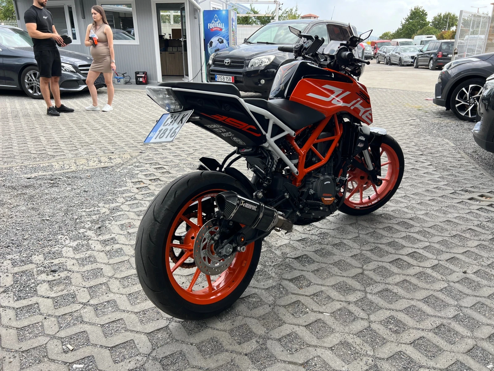 Ktm Duke 390cc= AKRAPOVIC= ABS= 2019модел - изображение 3