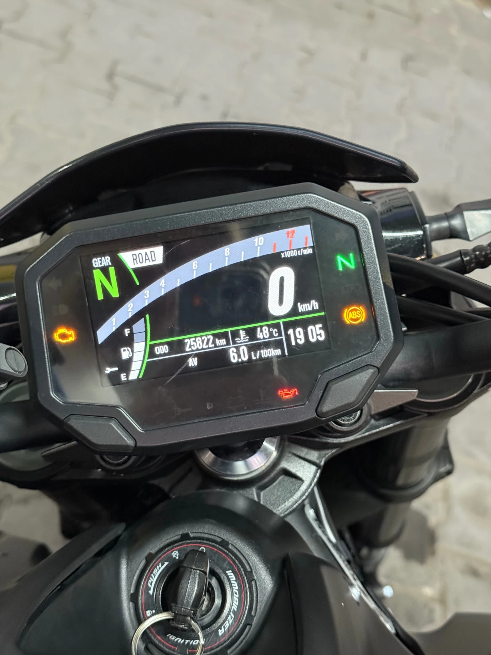 Kawasaki Z 900 A2 шифтър, снимка 4 - Мотоциклети и мототехника - 54217533