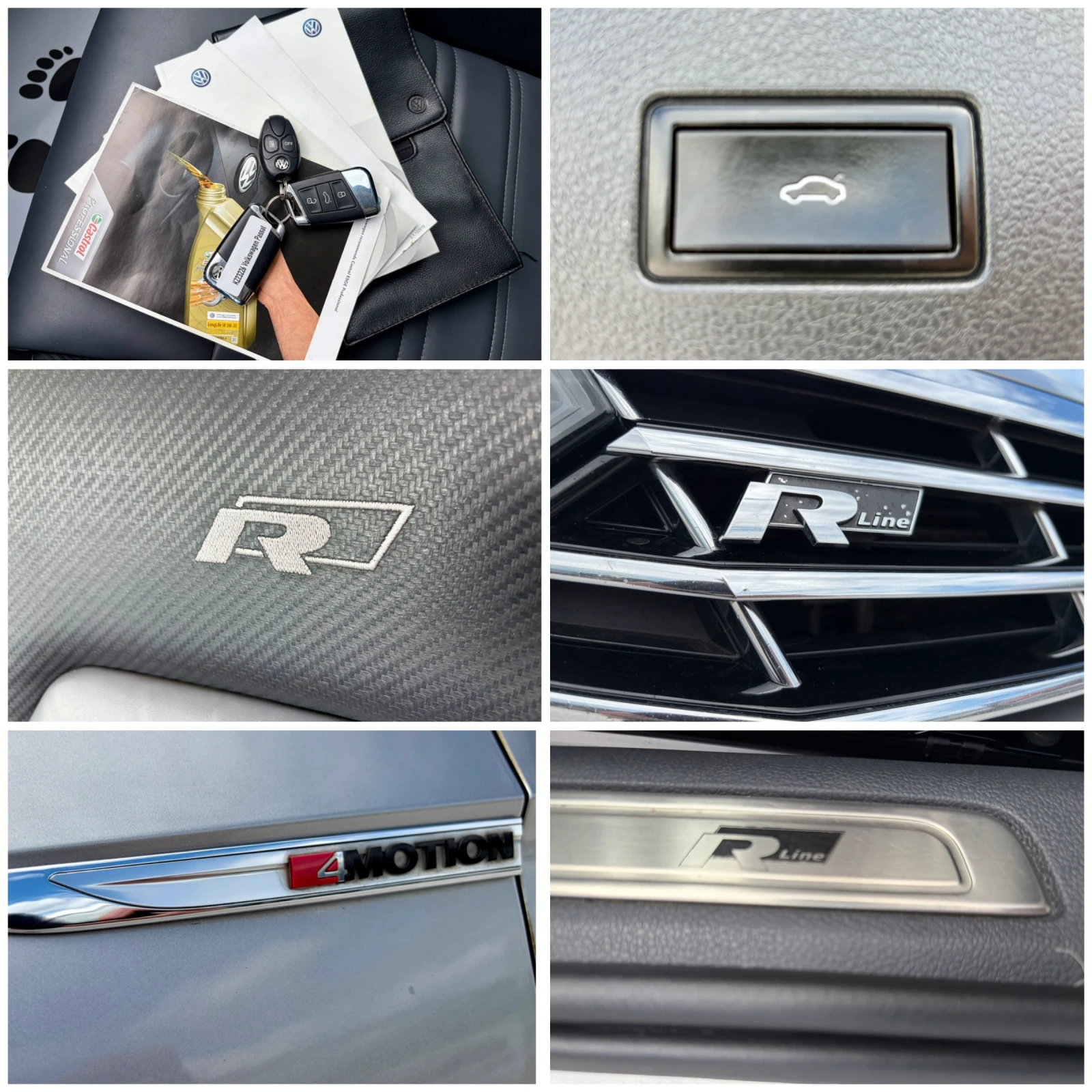 VW Passat R-LINE 2.0TDI DSG 4MOTION TOP FULL, снимка 17 - Автомобили и джипове - 54596765