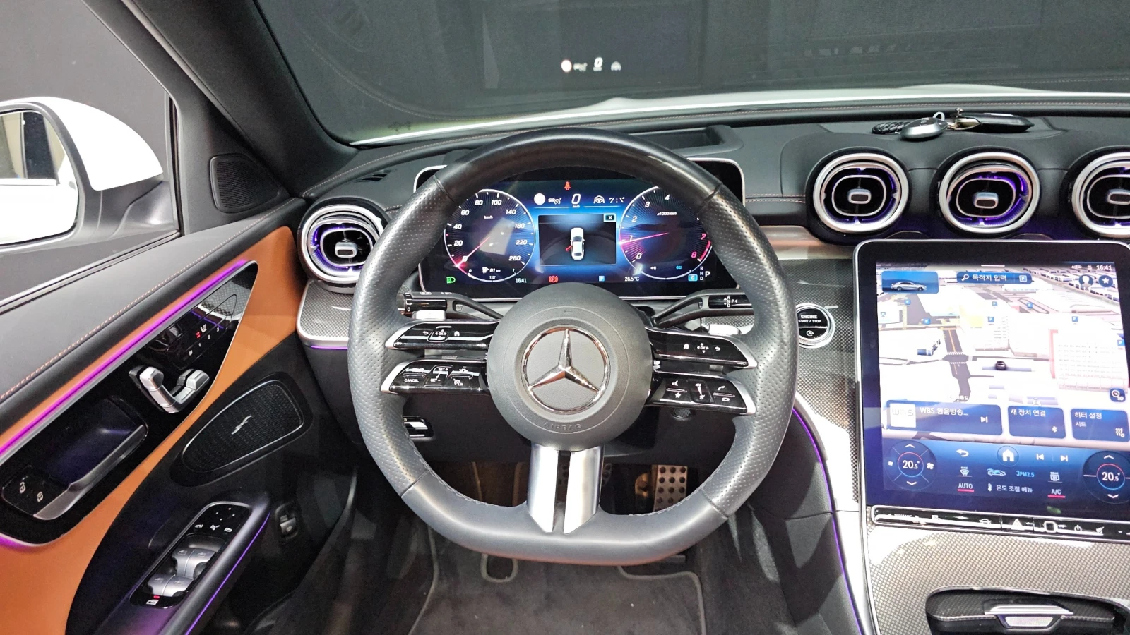 Mercedes-Benz C 300 C300 4MATIC AMG Line | 360  ������ | HUD | ������� | Mobile.bg � ����������� 11