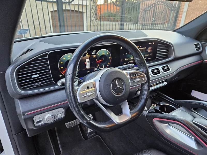 Mercedes-Benz GLE 400 4-MATIC/AIRMATIC/AMG/BI-TURBO/BURMESTER/F1/FULL, снимка 9 - Автомобили и джипове - 52851503