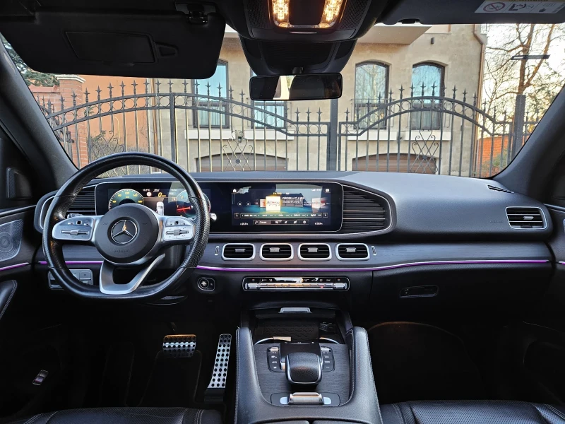 Mercedes-Benz GLE 400 4-MATIC/AIRMATIC/AMG/BI-TURBO/BURMESTER/F1/FULL, снимка 10 - Автомобили и джипове - 52851503