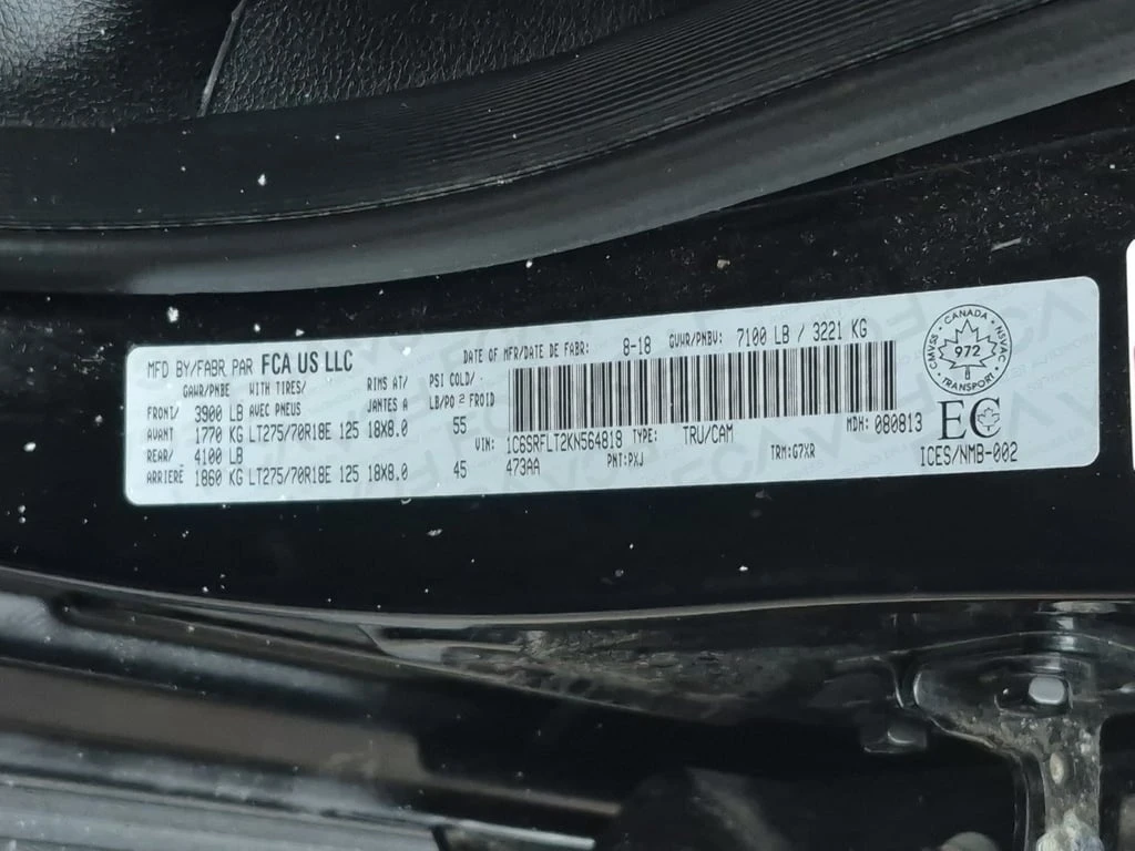 Dodge RAM 1500 REBEL CREW CAB SHORT BED  CARFAX | Mobile.bg � ����������� 7