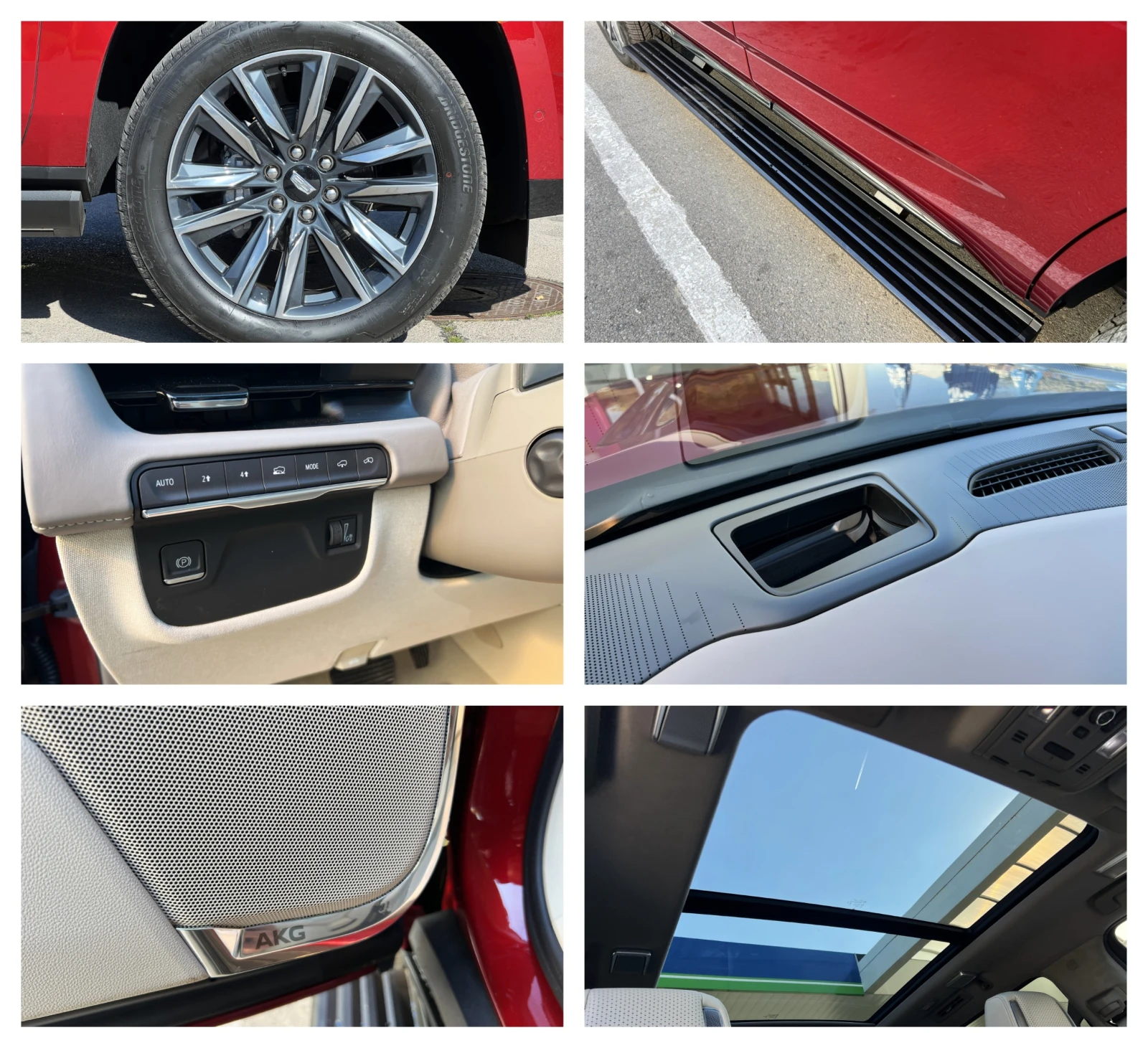 Cadillac Escalade 6.2 V8/SPORT PLATINUM/AKG/HEAD UP/PANO/7-/ | Mobile.bg   17