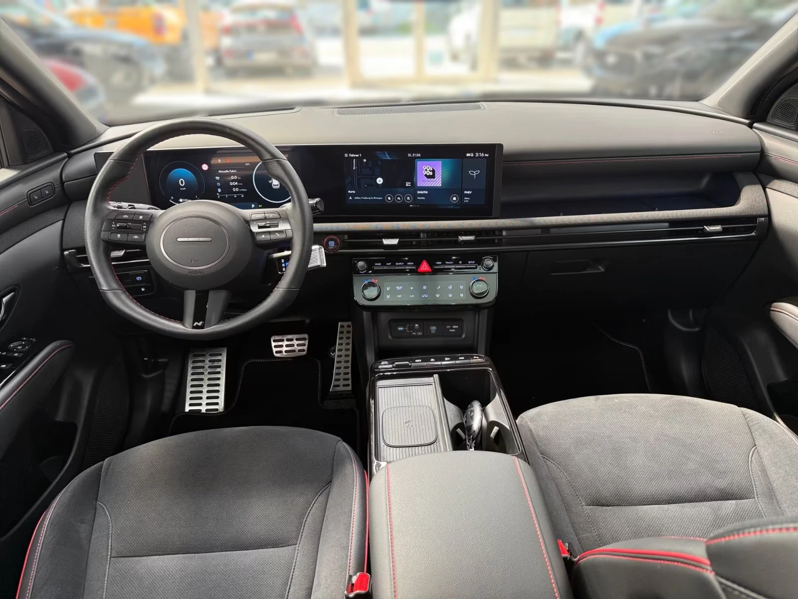 Hyundai Tucson 1.6PHEV/252HP/N-LINE/4X4/360/PANO/KLESS/KRELL/402z, снимка 8 - Автомобили и джипове - 54455552