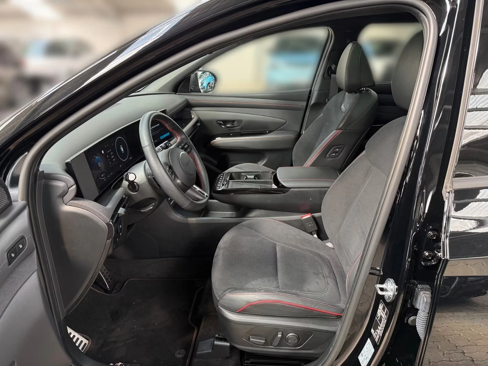 Hyundai Tucson 1.6PHEV/252HP/N-LINE/4X4/360/PANO/KLESS/KRELL/402z, снимка 9 - Автомобили и джипове - 54455552