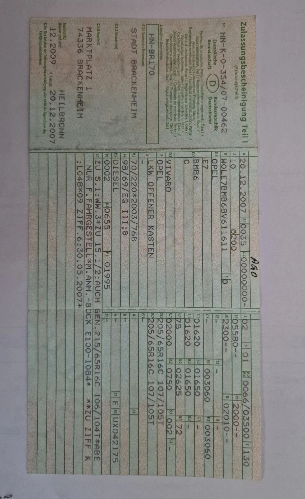 Opel Vivaro 2, 0 - изображение 10