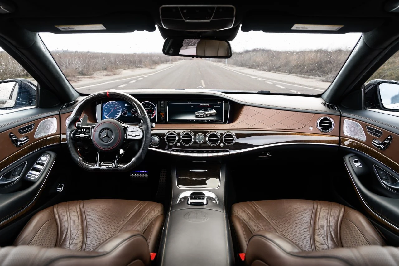 Mercedes-Benz S 63 AMG 4-MATIC* LONG, снимка 9 - Автомобили и джипове - 56321803