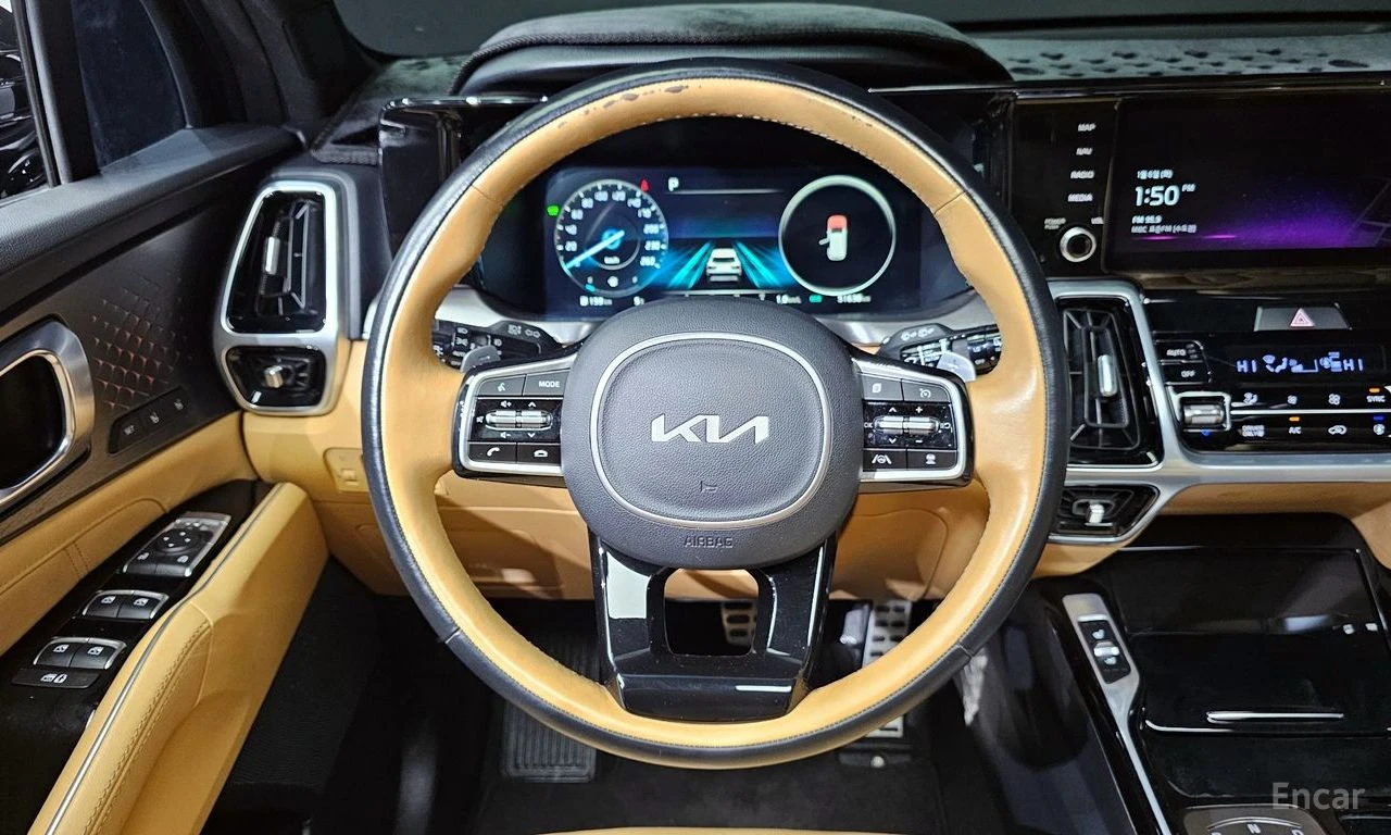 Kia Sorento 1.6* HYBRID* SIGNATURE* ОБДУХВАНЕ* ХЕДЪП* ПАНОРАМА, снимка 9 - Автомобили и джипове - 54576681
