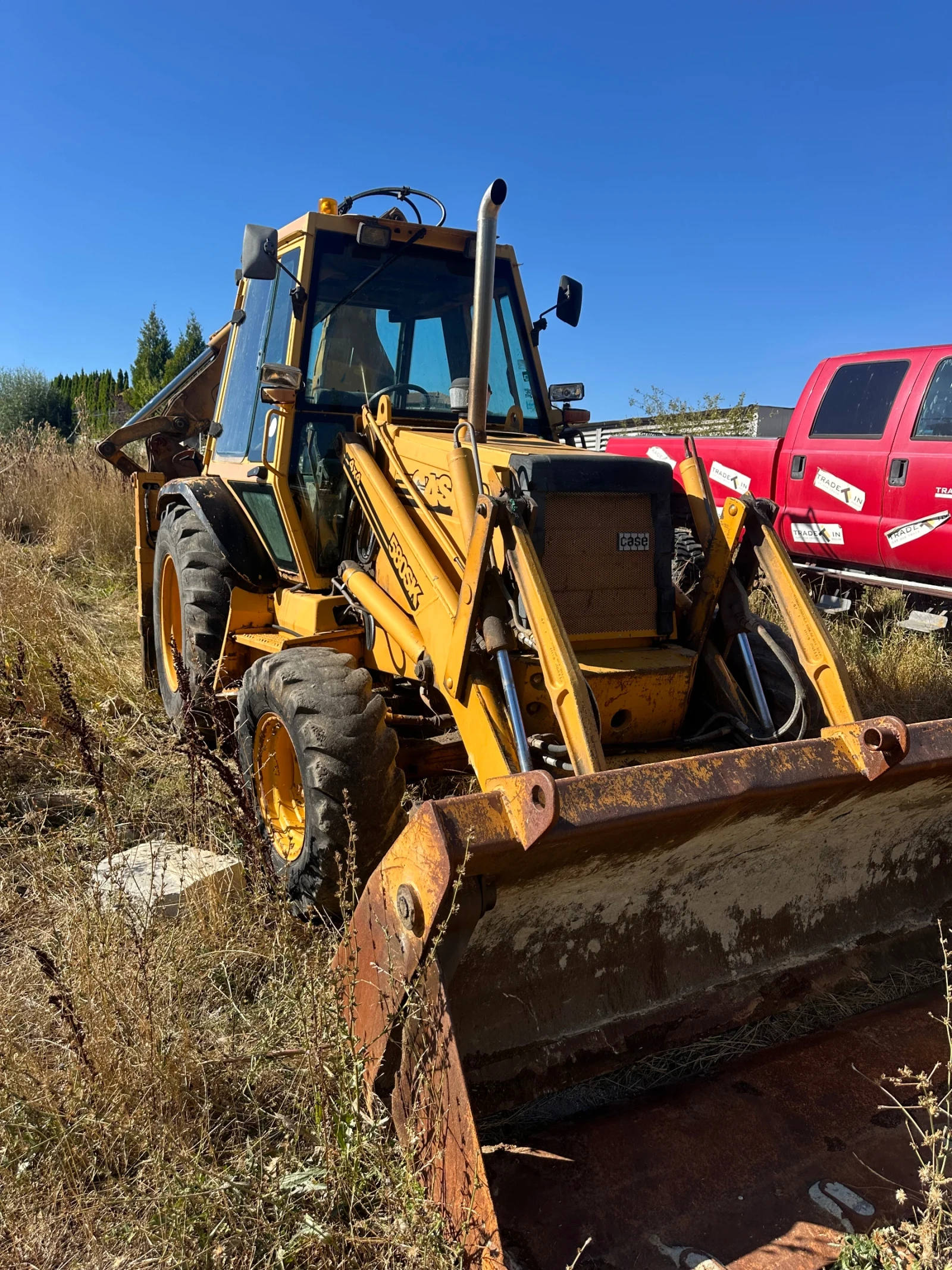 Багер Case 580SK, снимка 2 - Индустриална техника - 56256024
