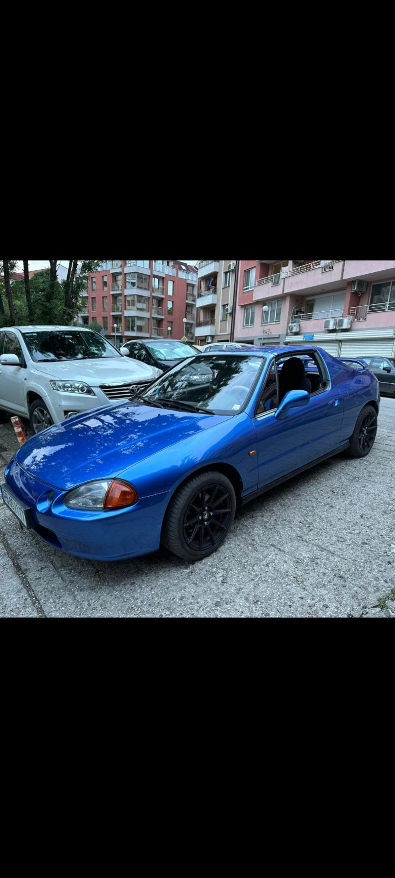 Honda Crx 1.6 В-тек, снимка 4 - Автомобили и джипове - 43824006