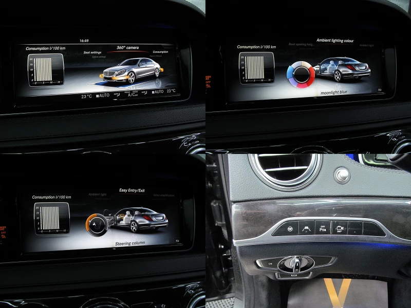 Mercedes-Benz S 350 AMG-Line/LONG/PANORAMA/FACE/СОБСТВЕН ЛИЗИНГ, снимка 11 - Автомобили и джипове - 52801766