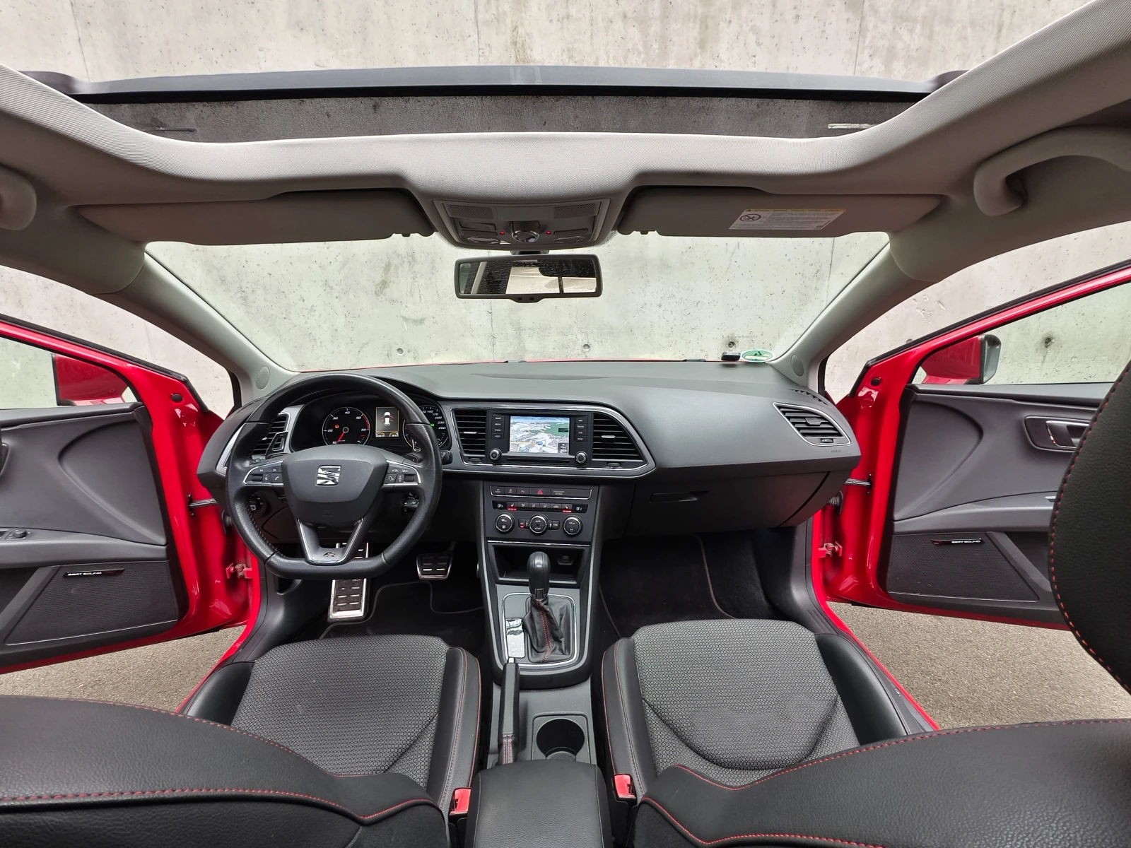 Seat Leon FR| NAVI| ШИБИДАХ| EURO6| AUTO| LED| СЕРВИЗНА ИСТ, снимка 11 - Автомобили и джипове - 54166533