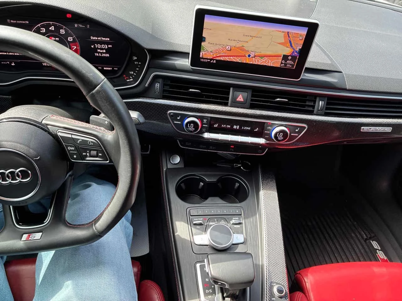 Audi S5 Technik/ПАНОРАМА/ДИСТРОНИК/360/OT AUDI, снимка 9 - Автомобили и джипове - 54611801