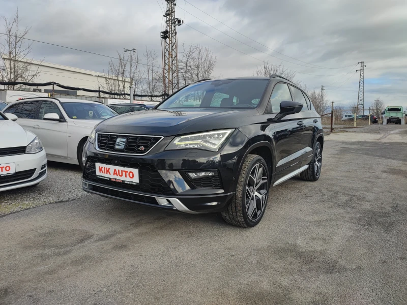 Seat Ateca 2.0D-FR-190ks-4X4-ДИСТРОНИК-360 КАМЕРА, снимка 2 - Автомобили и джипове - 53105649