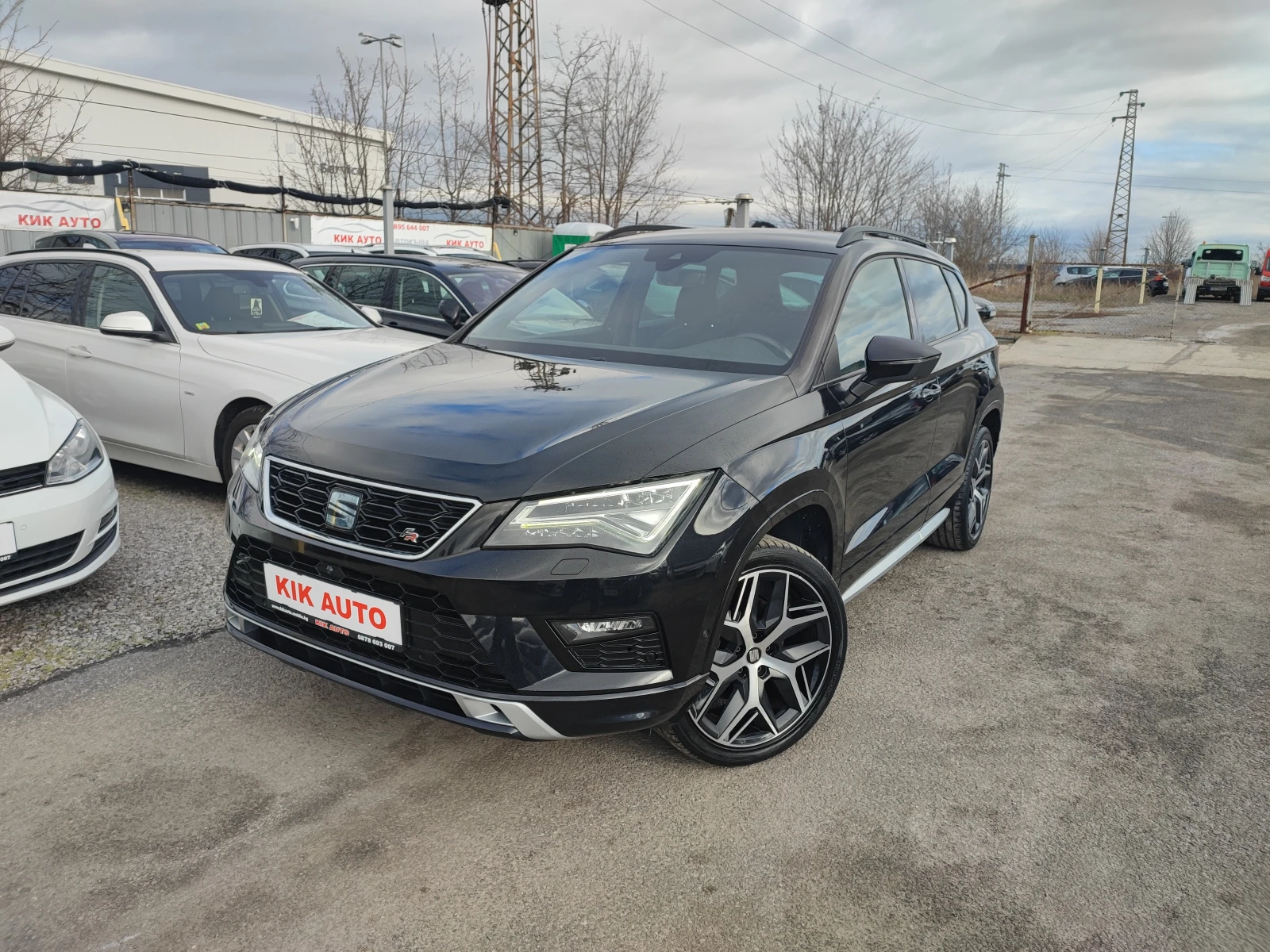 Seat Ateca 2.0D-FR-190ks-4X4-ДИСТРОНИК-360 КАМЕРА, снимка 1
