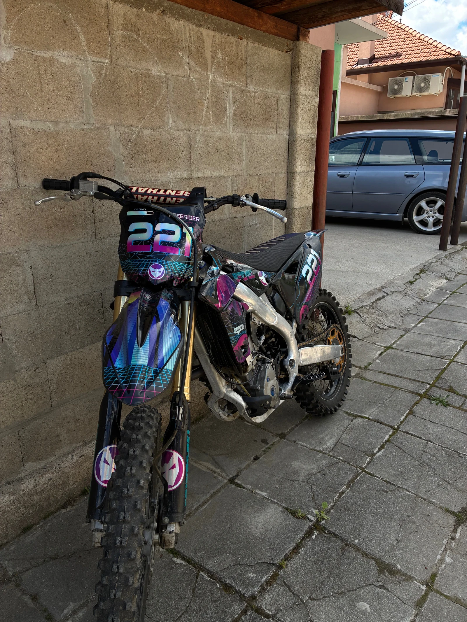 Kawasaki Kfx Продава се Kawasaki kx250f 2013г. 2600 !!! Главата, снимка 2 - Мотоциклети и мототехника - 54597836