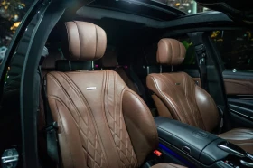 Mercedes-Benz S 63 AMG CARBON CERAMIC DESIGNO BURM ПАНО 3XTV ЛИЗИНГ 100% , снимка 14