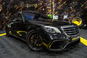 Mercedes-Benz S 63 AMG CARBON CERAMIC DESIGNO BURM ПАНО 3XTV ЛИЗИНГ 100% , снимка 4