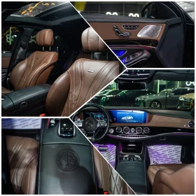 Mercedes-Benz S 63 AMG CARBON CERAMIC DESIGNO BURM ПАНО 3XTV ЛИЗИНГ 100% , снимка 16
