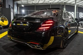 Mercedes-Benz S 63 AMG CARBON CERAMIC DESIGNO BURM ПАНО 3XTV ЛИЗИНГ 100% , снимка 9