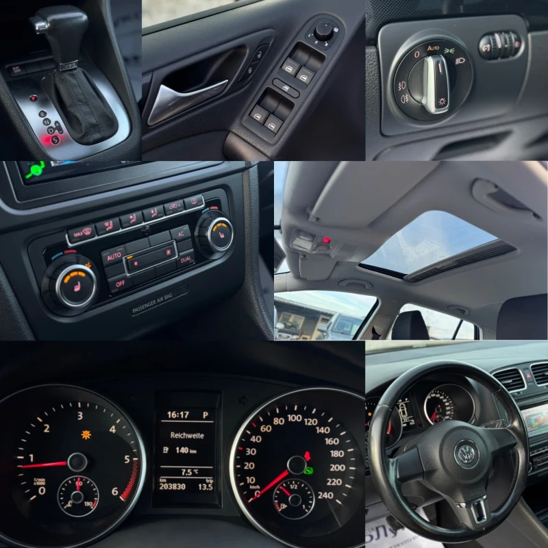 VW Golf 2.0TDI 140кс DSG АВТОМАТИК НАВИ ПОДГРЕВ ШИБИДАХ , снимка 17 - Автомобили и джипове - 52736705