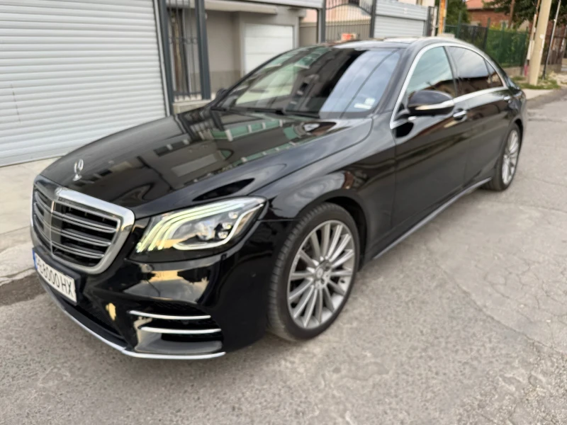 Mercedes-Benz S 350 AMG-LONG-4MATIC-3TV-MASAGGE-BLIND-NIGHT-ПАНОРАМА-, снимка 2 - Автомобили и джипове - 52958579