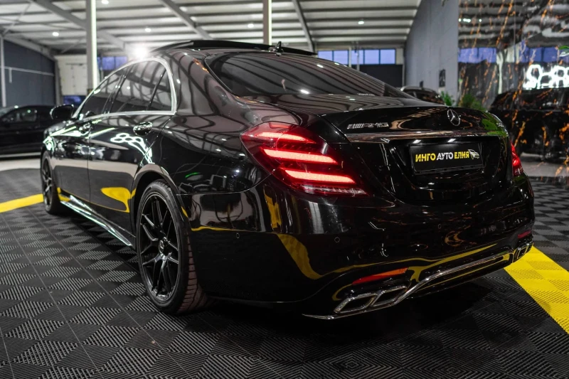 Mercedes-Benz S 63 AMG CARBON CERAMIC DESIGNO BURM ПАНО 3XTV ЛИЗИНГ 100% , снимка 7 - Автомобили и джипове - 53490634