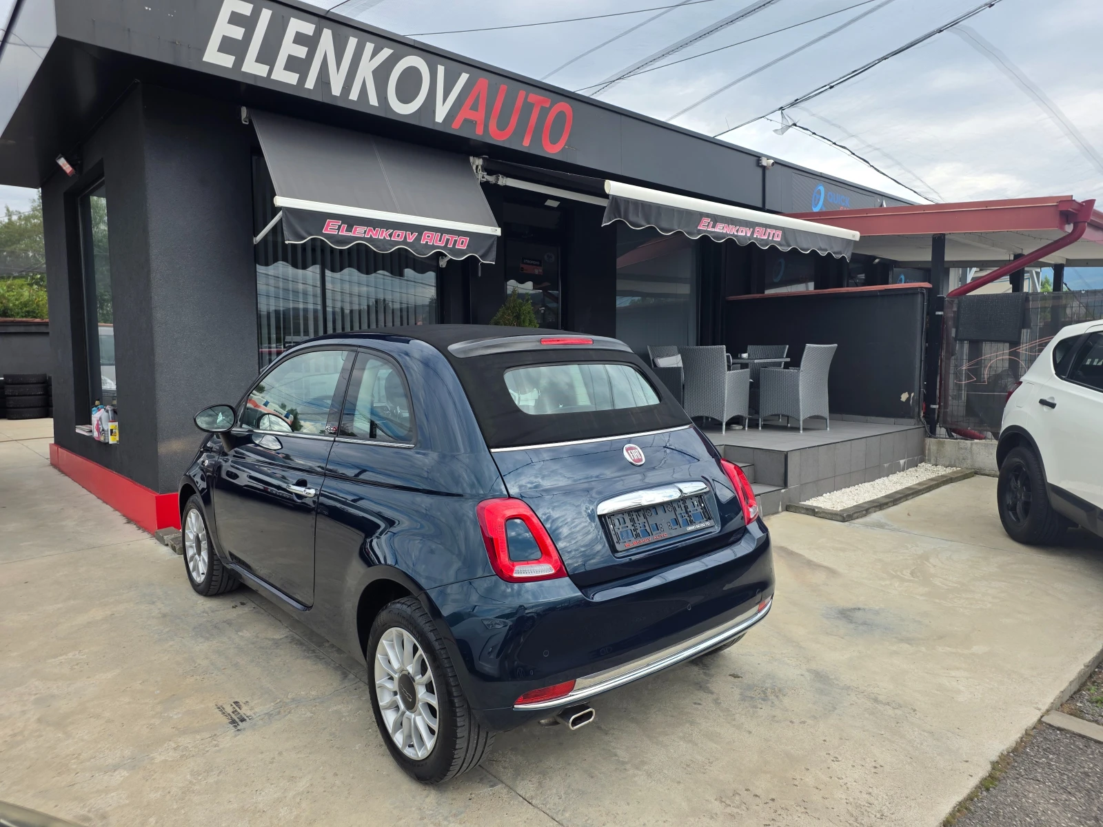 Fiat 500 CABRIO 70882km 2019г 1.2I-69к.с- EURO 6-ДАНИЯ, снимка 6 - Автомобили и джипове - 55149314