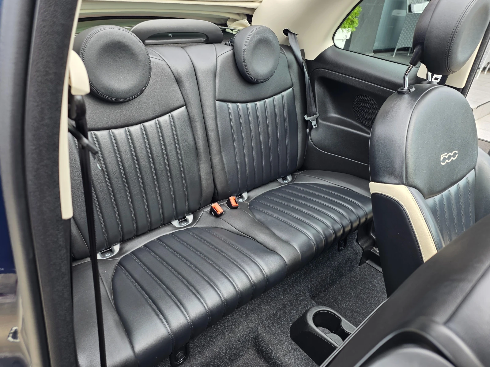 Fiat 500 CABRIO 70882km 2019г 1.2I-69к.с- EURO 6-ДАНИЯ, снимка 15 - Автомобили и джипове - 55149314
